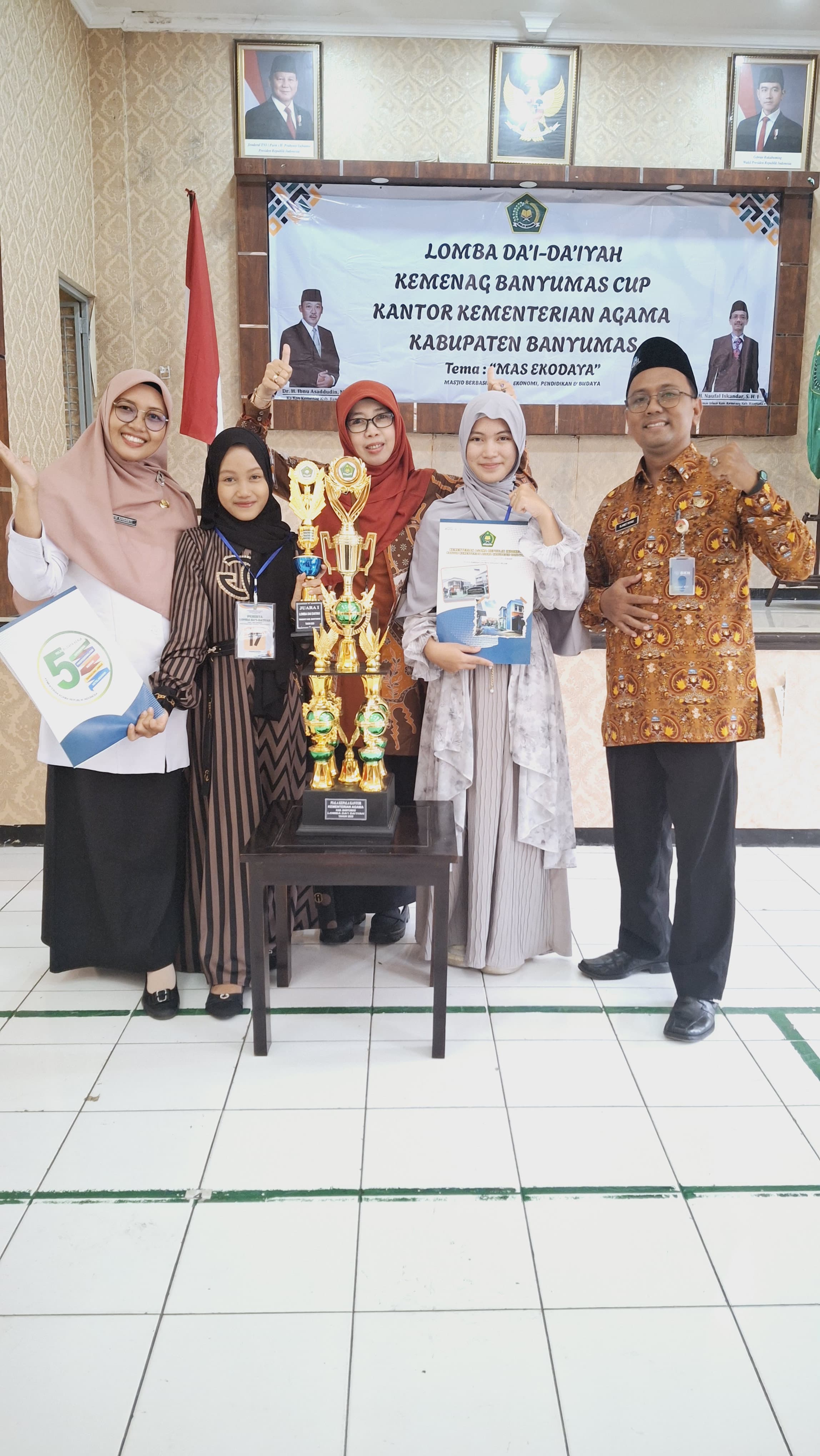 Siswa SMABA raih juara 1 lomba DAI Daiyah Tingkat Kab.Banyumas