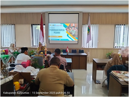 Pembinaan Disiplin Pegawai SMA Negeri 1 Banyumas