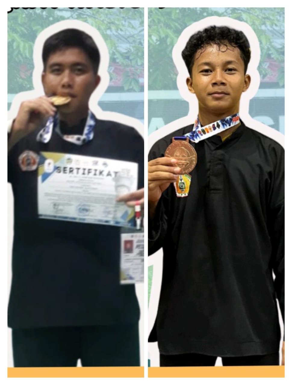 Dua Pesilat SMABA Peroleh Juara