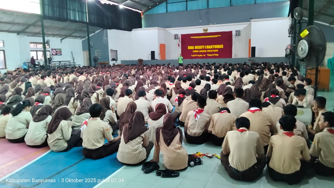 Giat Sosialisasi Program Sekolah kepada Siswa SMA Negeri 1 Banyumas